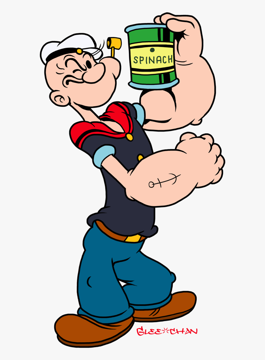 Transparent Main Character Clipart - Popeye The Sailor Man Png, Transparent Clipart