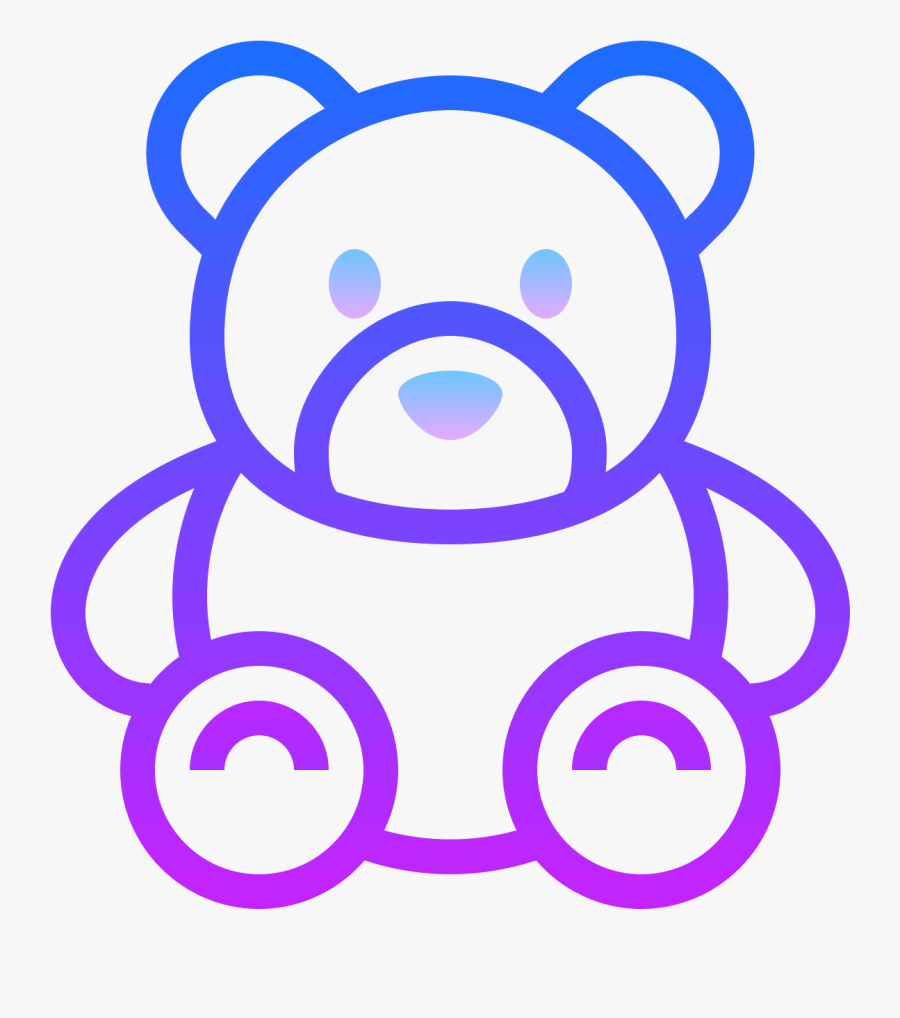 Teddy Bear Icon - Teddy Bear, Transparent Clipart