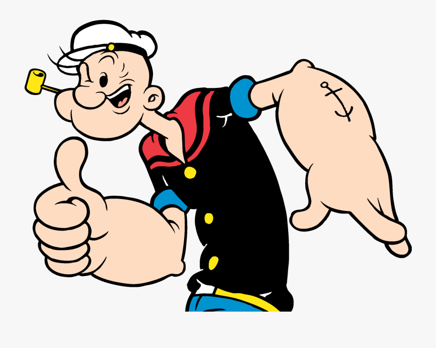 Popeye Cartoon Png Clipart , Png Download - Popeye Cartoon, Transparent Clipart