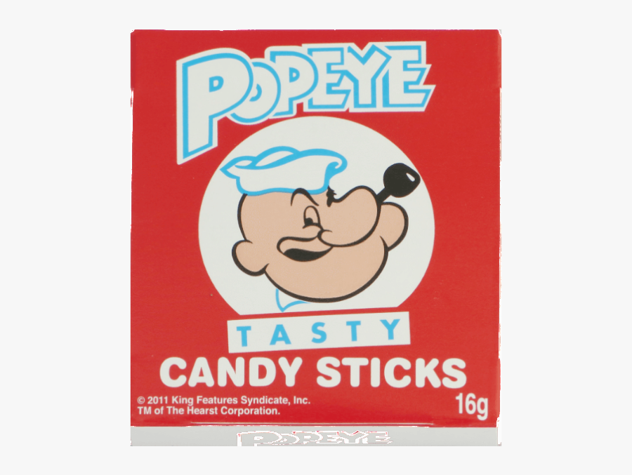 Popeye Candy Sticks Canada, Transparent Clipart