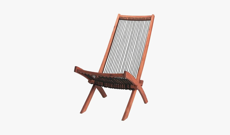 Patio Chair Png Clipart - Mid Century Deck Chair, Transparent Clipart