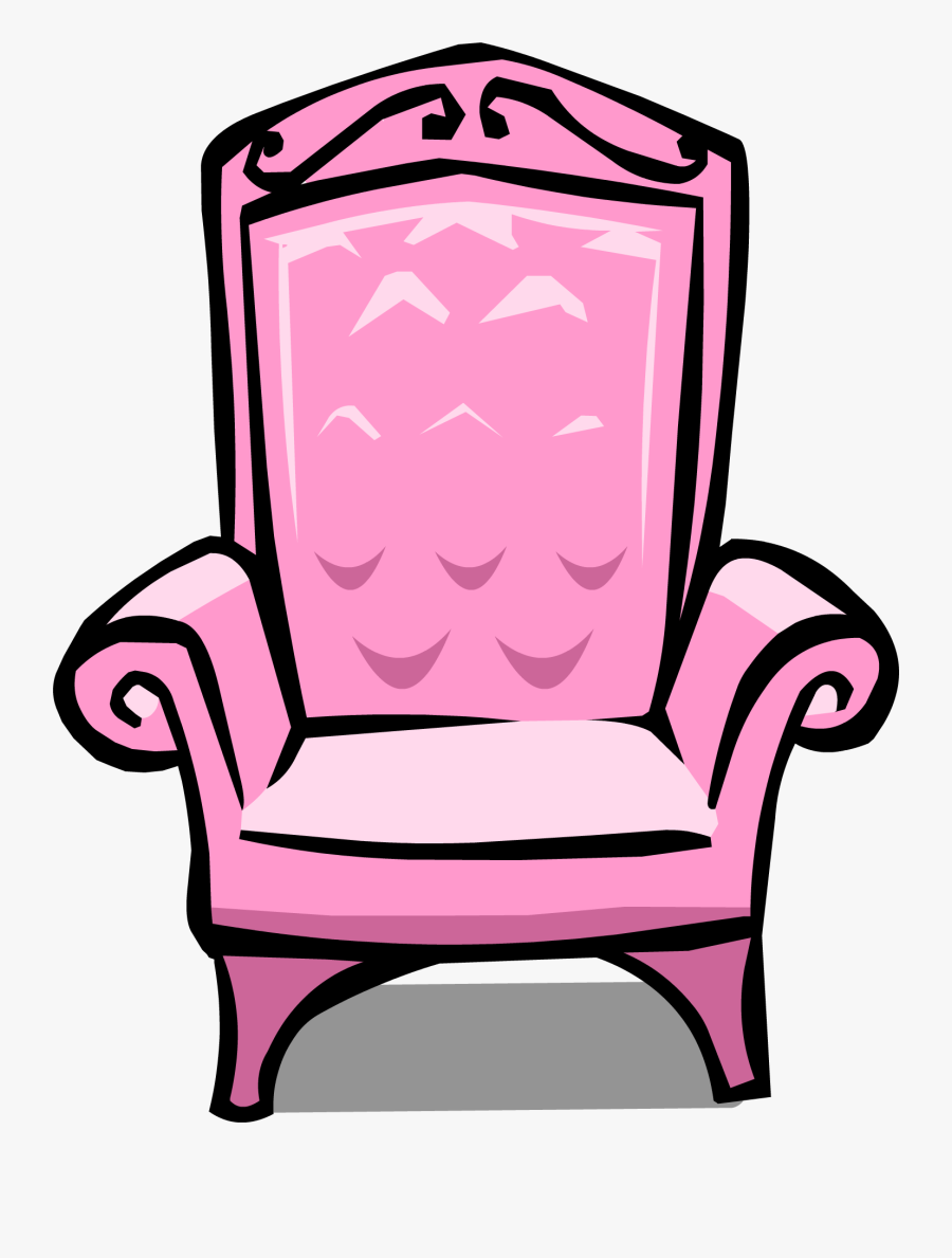 Transparent Chair Clipart Png - Princess Chair Clipart Png, Transparent Clipart