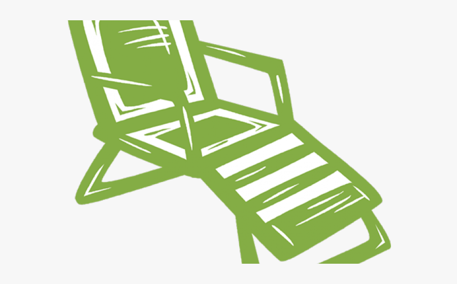 Lawnchair Cliparts - Lawn Chair Green Clipart, Transparent Clipart