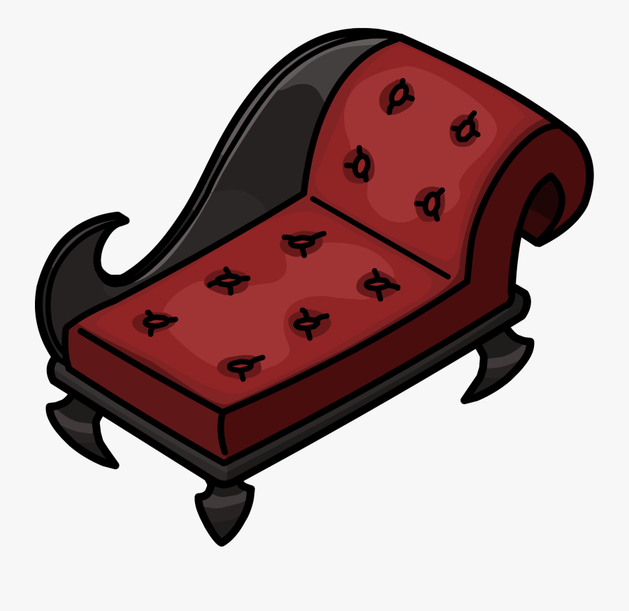 Couch Clipart Lounge Chair - Chaise Longue, Transparent Clipart