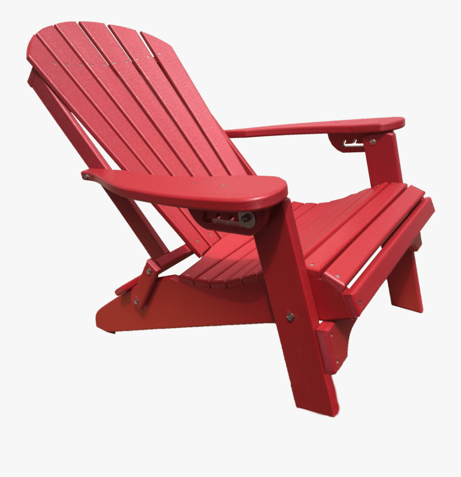 Reclining Adirondack Chair Poly Outdoor Patio Furniture - Reclining Adirondack Chair Poly, Transparent Clipart