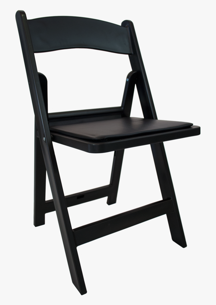 Armrest - Black Resin Folding Chairs, Transparent Clipart