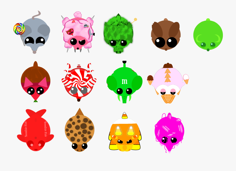 Transparent Peppermint Candy Clipart - Mope Io Skin Packs, Transparent Clipart