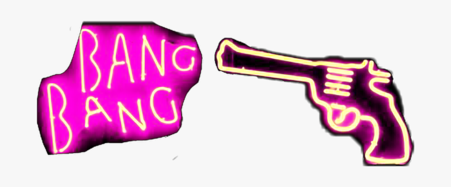 #bang #gun, Transparent Clipart