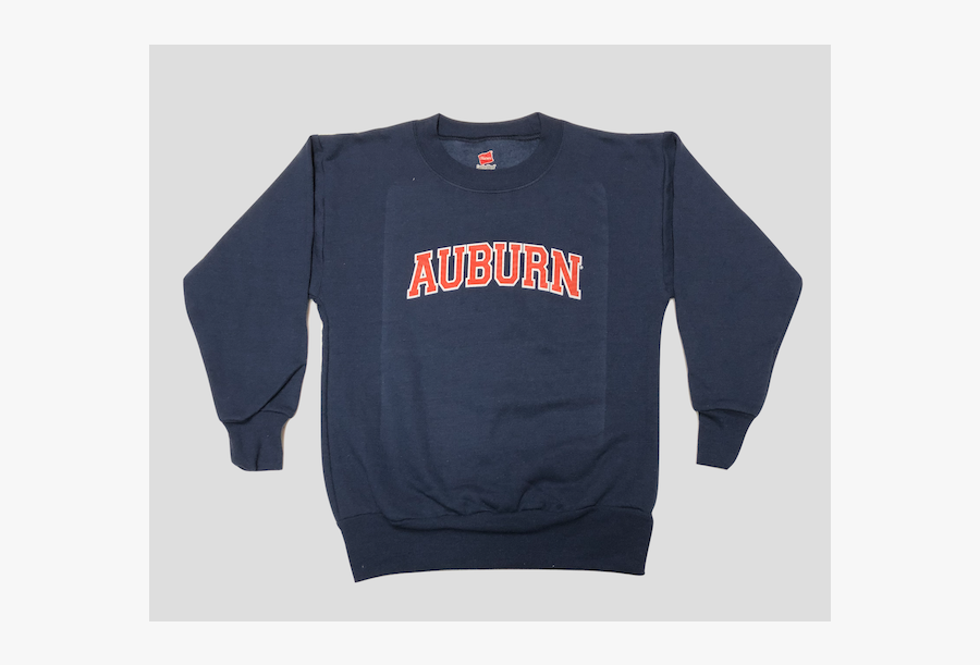 Youth Navy Crew Sweatshirt - Sweater, Transparent Clipart