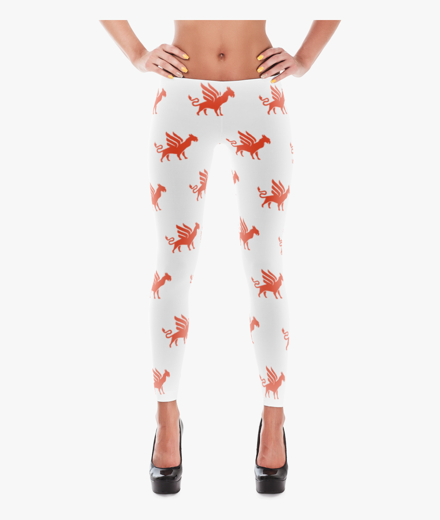 Clip Art Leggings Mock Up - Flame Leggings, Transparent Clipart