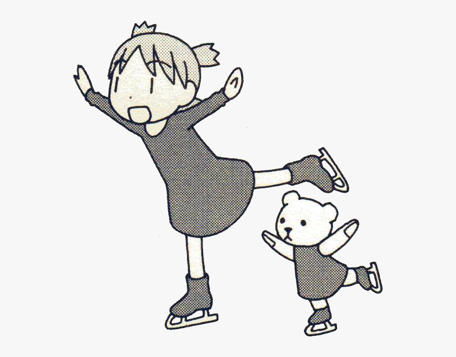 #yotsuba& #figureskating Clipart , Png Download - Cartoon, Transparent Clipart