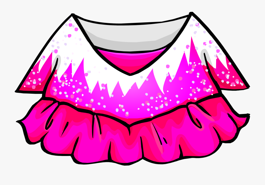 Pink Figure Dress Club - Ice Skating Dress Graphic, Transparent Clipart