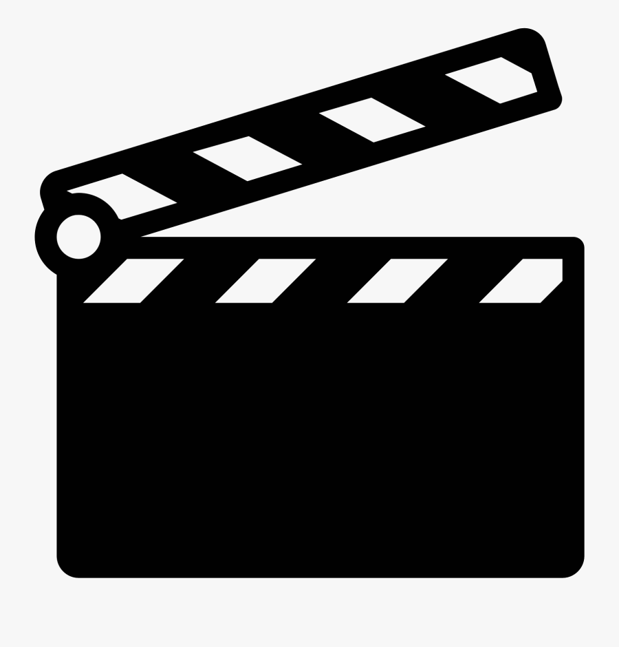 Computer Icons Clapperboard Animation - Clapperboard Png, Transparent Clipart