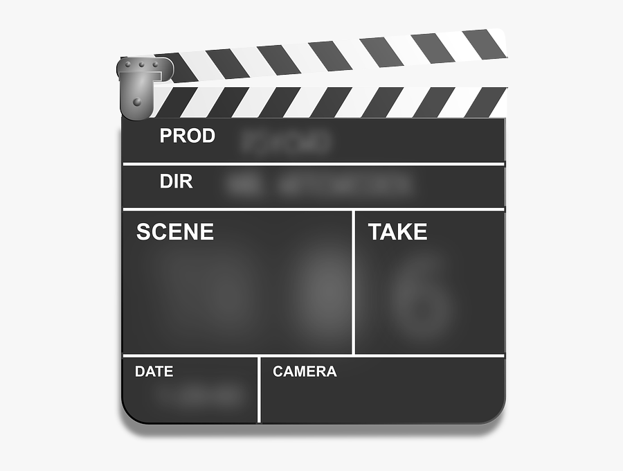 Hollywood Clipart Film Slate Transparent Lights Camera Action