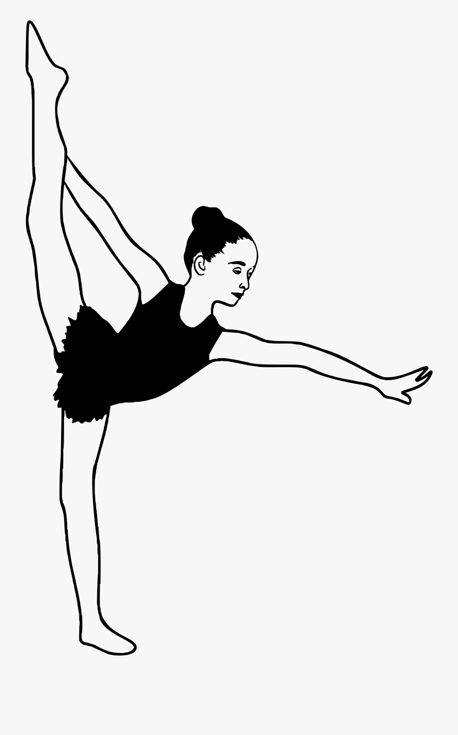 Ballerina Dance Drawing Clipart , Png Download - Dibujos De Arte Escénico, Transparent Clipart