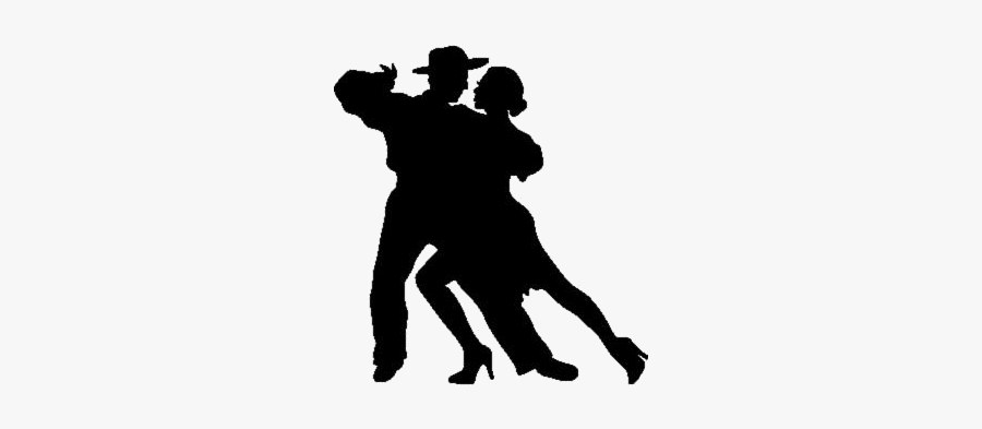 Romantic Ballroom Dancing Png Logo - Silhouette, Transparent Clipart