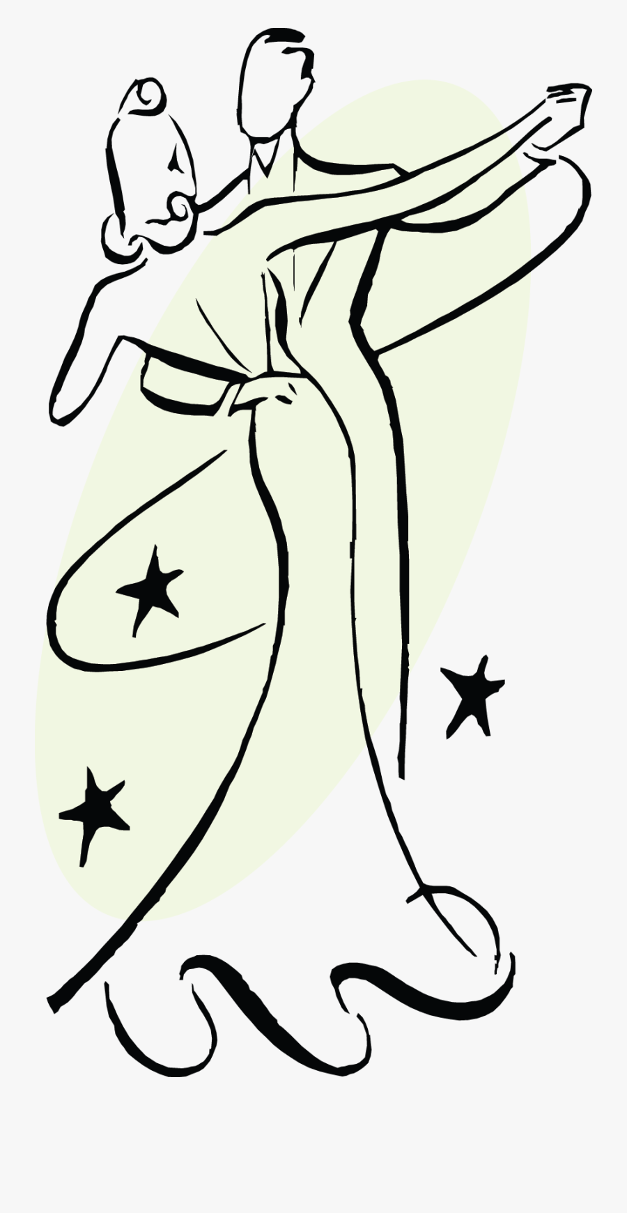 Ballroom Dancers Clip Art, Transparent Clipart