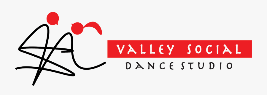 Valley Social Dance Studio Logo, Transparent Clipart