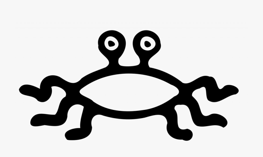 Flying Spaghetti Monster Benefit Dinner - Church Of The Flying Spaghetti Monster Symbol, Transparent Clipart