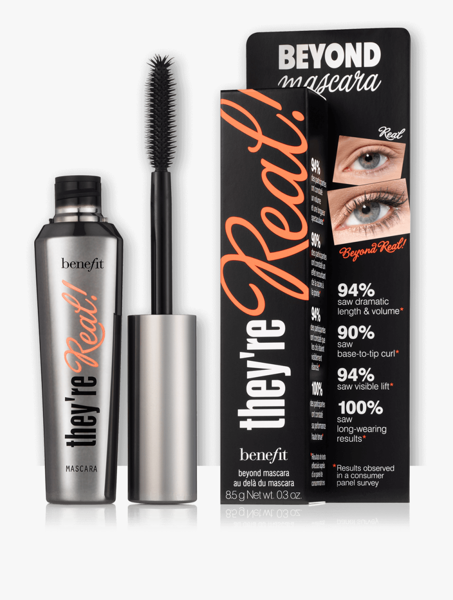 Re Real Lengthening Mascara Benefit Cosmetics - มา ส คา ร่า Benefit They Re Real, Transparent Clipart