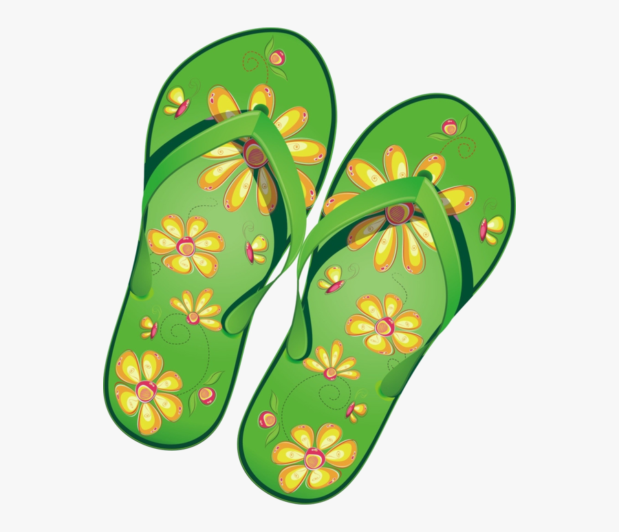 Chaussure,tong Decor Logo, Beach Clipart, Hippie Party, - Dessin Tong De Plage, Transparent Clipart