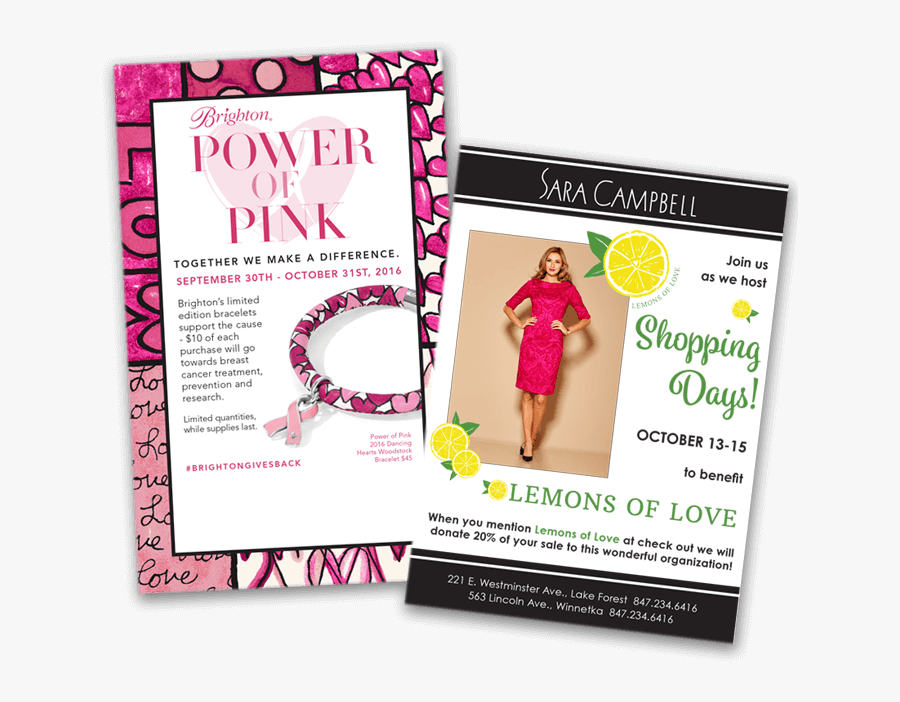 Clip Art Cancer Benefit Flyer - Flyer, Transparent Clipart