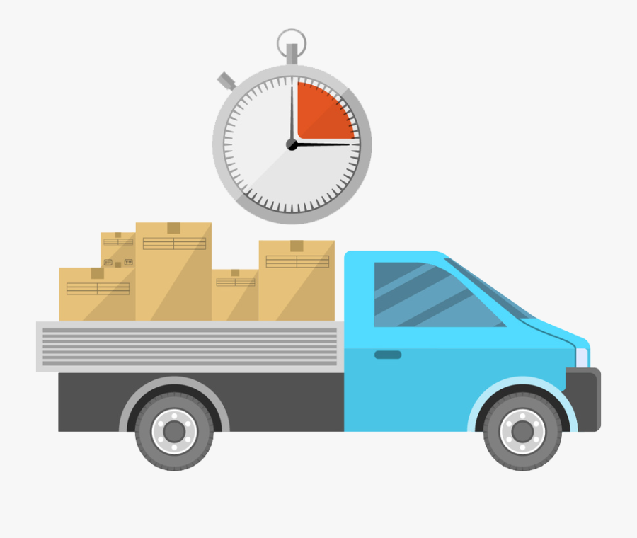 Manufacturers Can Reduce Shipping Errors With Rfid - Car Carrying Goods, Transparent Clipart