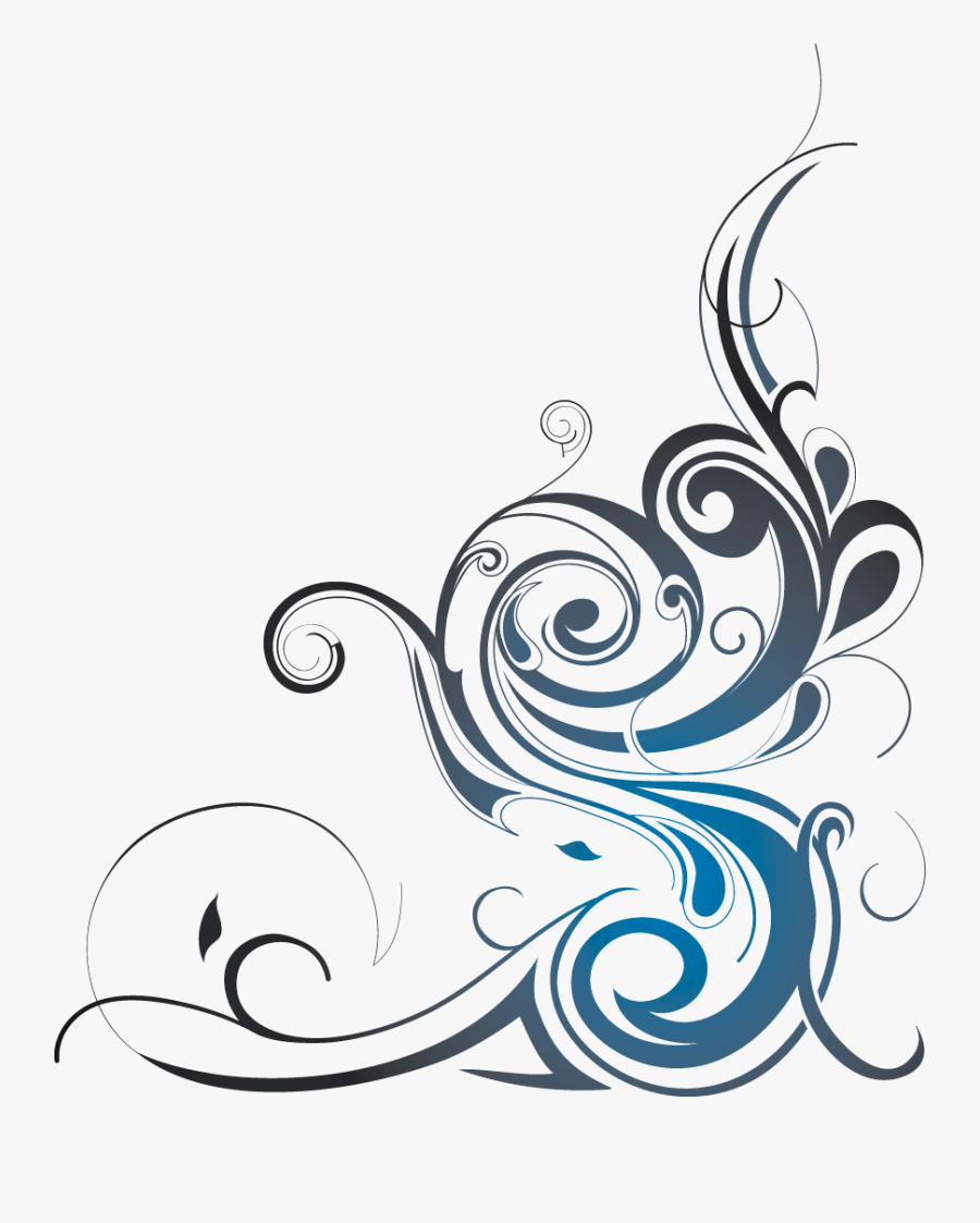 Wedding Swirl Clipart Cliparthut - Swirl Designs Png, Transparent Clipart