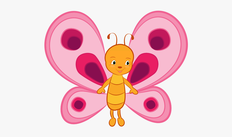 Butterfly,pink,arthropod - Free Cute Butterfly Png, Transparent Clipart