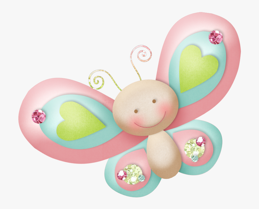 Mariposas Tiernas Png, Transparent Clipart