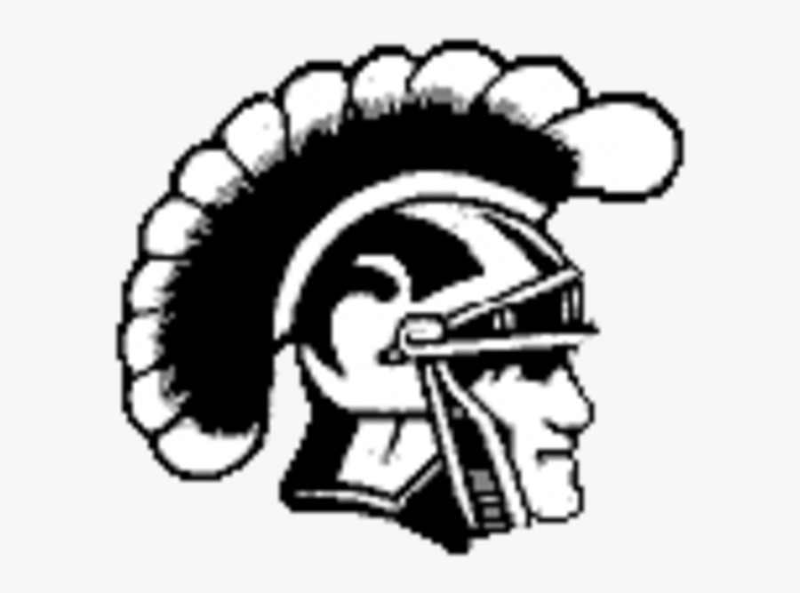 Usc Trojans Logo Black And White Clipart , Png Download - Hartington Cedar Catholic Trojans, Transparent Clipart