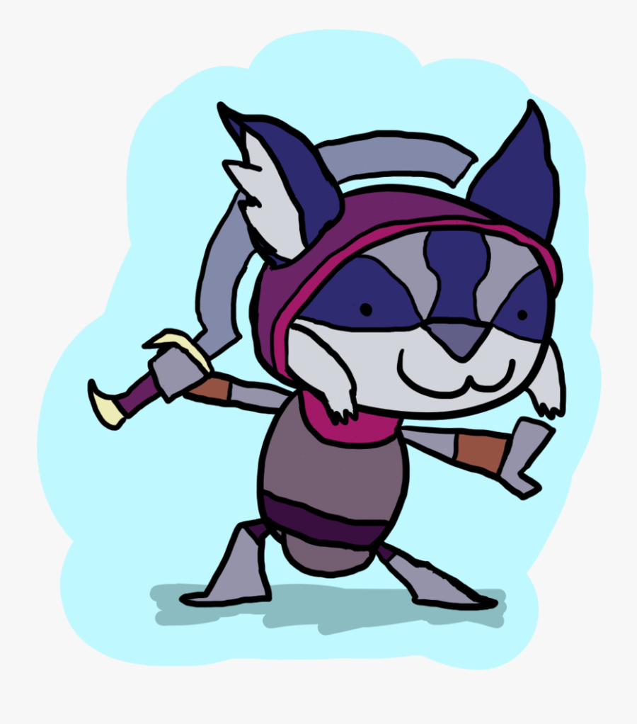 Lynx Asuri By Clunse - Clunse Brawlhalla Asuri, Transparent Clipart