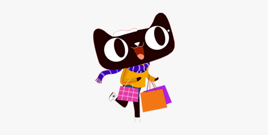 Tmall Cartoon Logo Lynx - Tmall Logo, Transparent Clipart