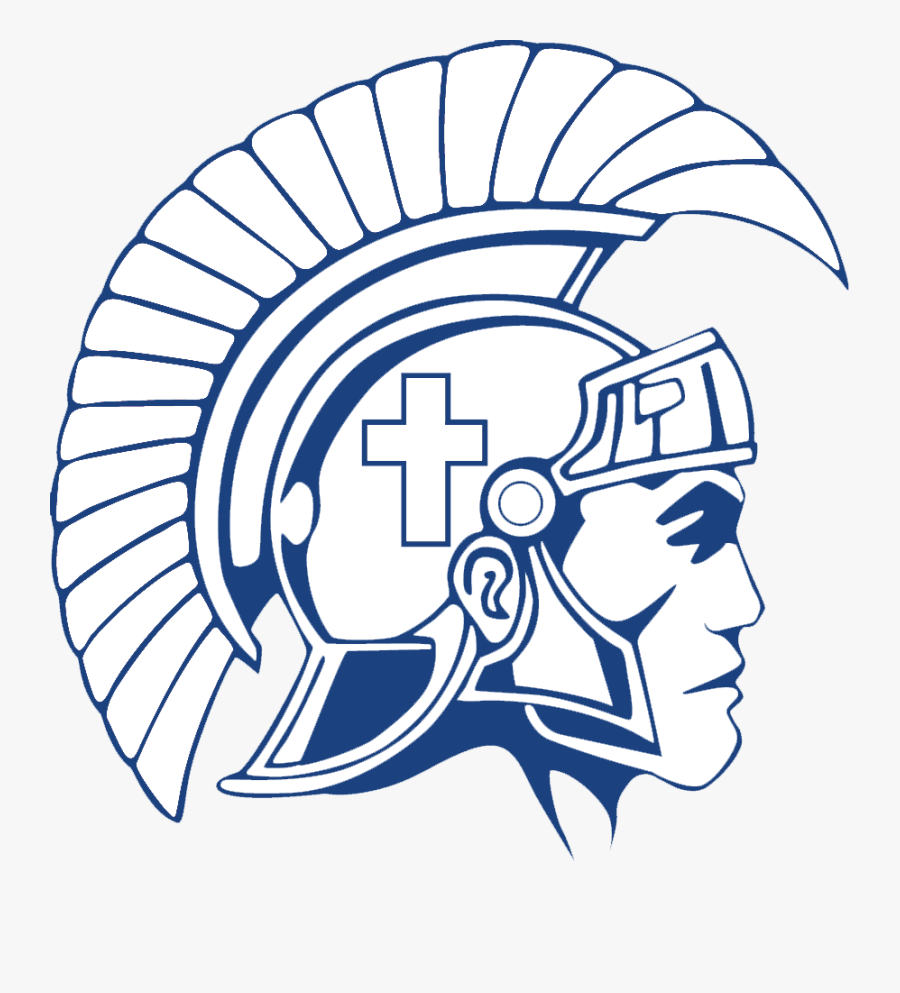 Centurion Mascot Two Color - Taravella High School Logo, Transparent Clipart
