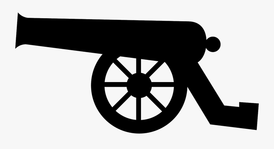 Clip Art Revolutionary War Cannons, Transparent Clipart
