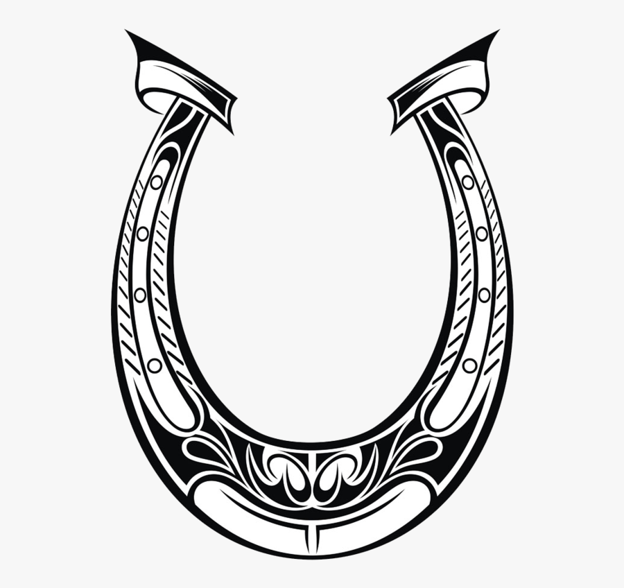 Logo Horseshoe Png Free Photo - Drawing Horse Shoes, Transparent Clipart