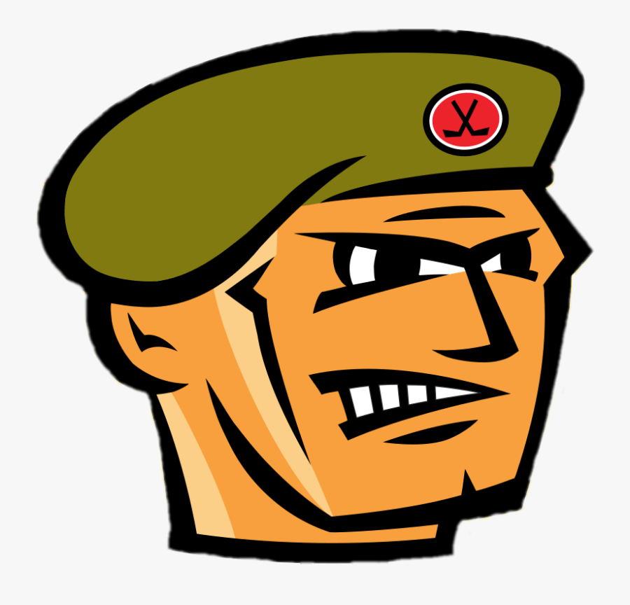 North Bay Battalion Head - North Bay Battalion Logo, Transparent Clipart