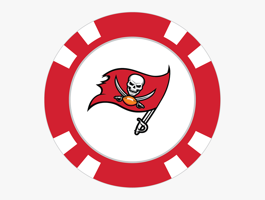 Tampa Bay Buccaneers Poker Chip Ball Marker - Boston Bruins Poker Chip, Transparent Clipart