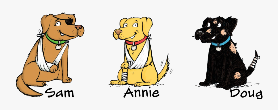 Clip Art Sad Dogs - Cartoon, Transparent Clipart