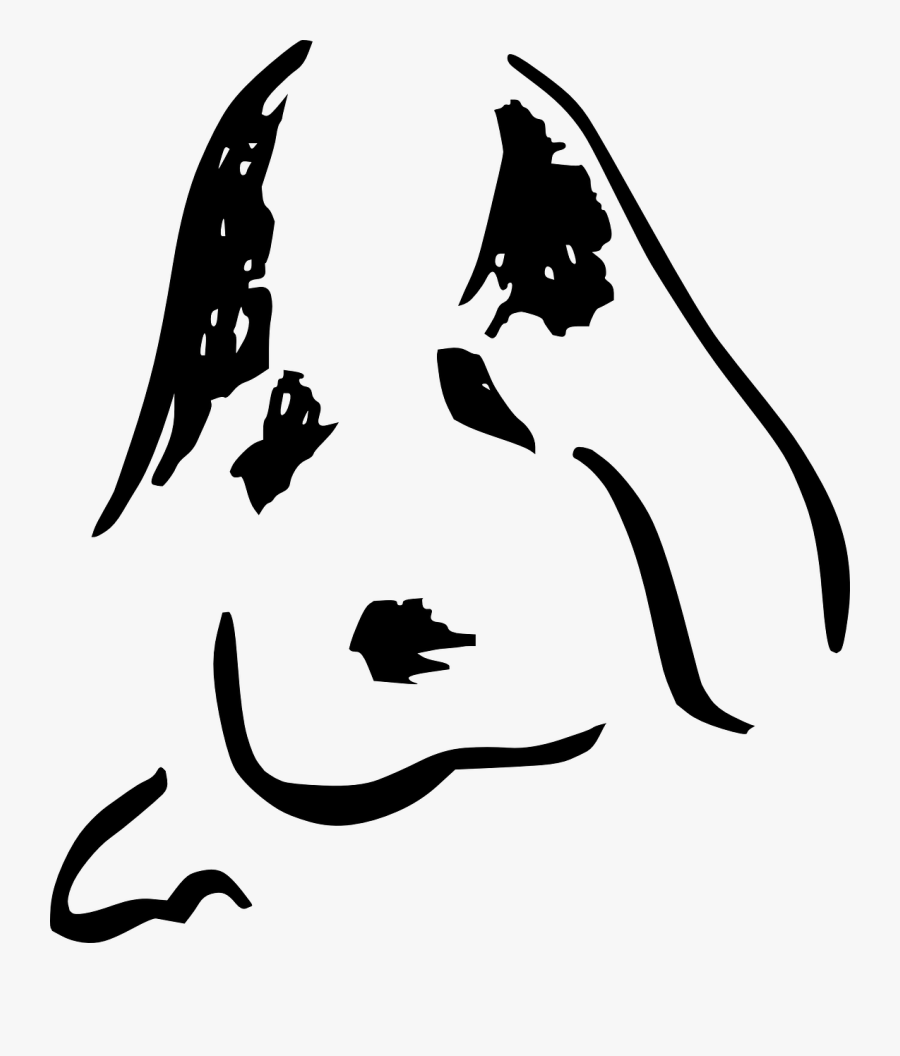 Dog - Dog Face Png Vector Cute, Transparent Clipart