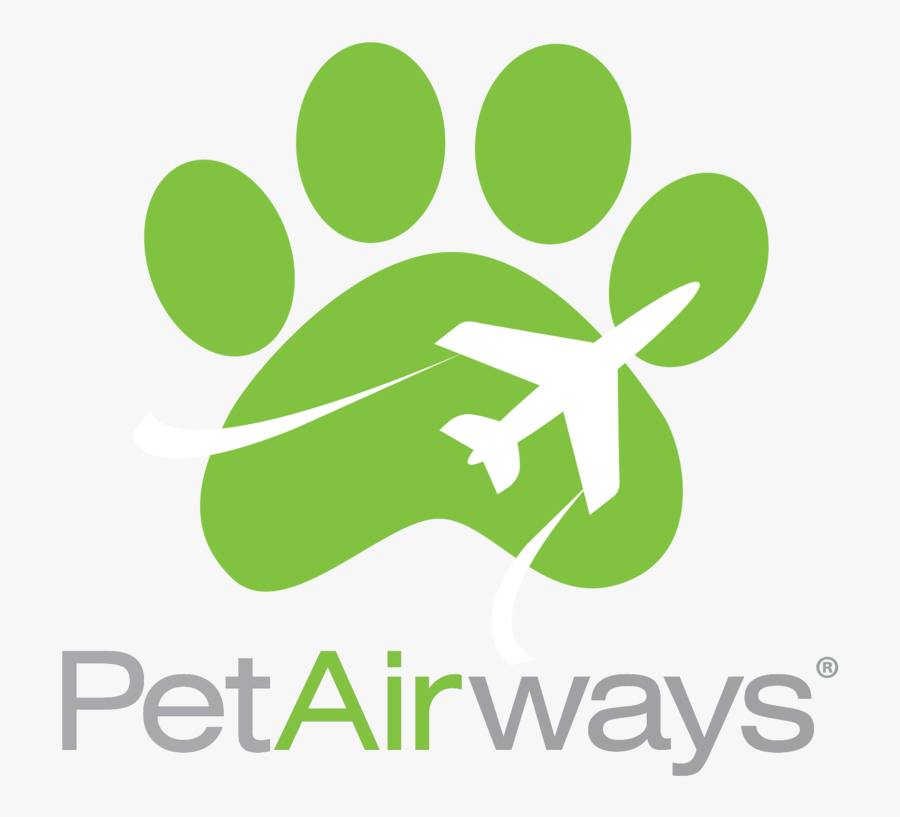 Transparent Sad Dog Clipart - Pet Airways Logo, Transparent Clipart