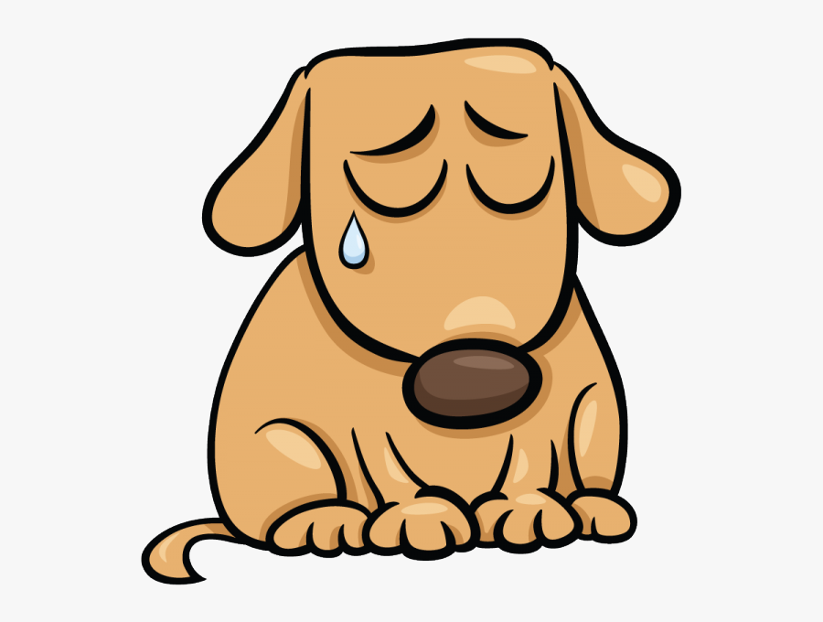 Sad Dog Clipart - Sad Dog Coloring Pages, Transparent Clipart