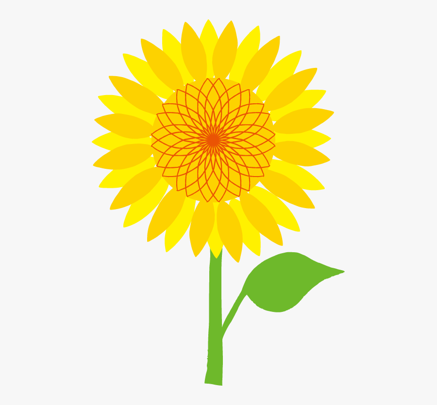 Common Sunflower Scalable Vector Graphics Clip Art - Buffalo Braves Logo 1970, Transparent Clipart