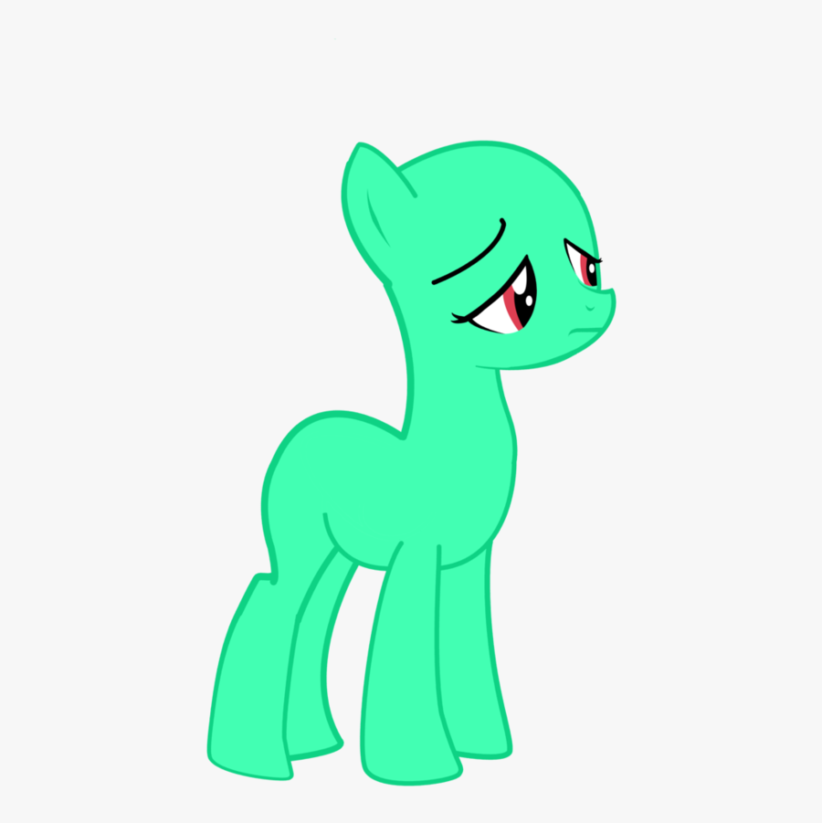 Mlp Sad Stallion Base Www Imgkid Com The Image Kid - Mlp Earth Pony Base Green, Transparent Clipart
