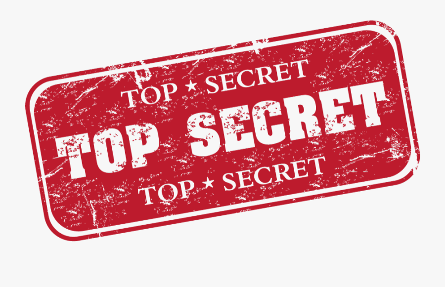 Transparent Clipart Top Secret - Top Secret Render, Transparent Clipart
