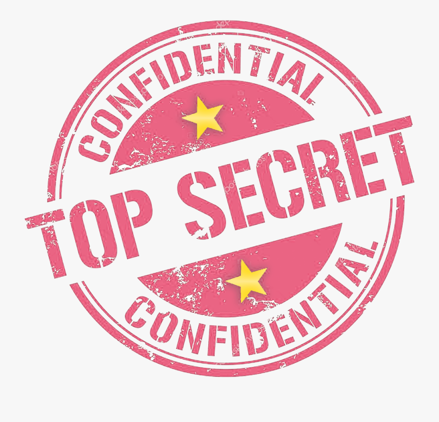Transparent Secret Png - Top Secret Pink Png, Transparent Clipart