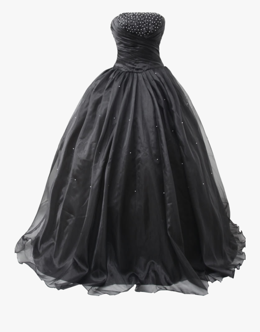 Transparent Wedding Dress Clipart Transparent - Masquerade Ball Black ...