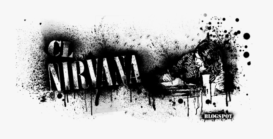 Clipart Freeuse Stock Art Grunge Kurt Cobain Transprent - Drawing, Transparent Clipart