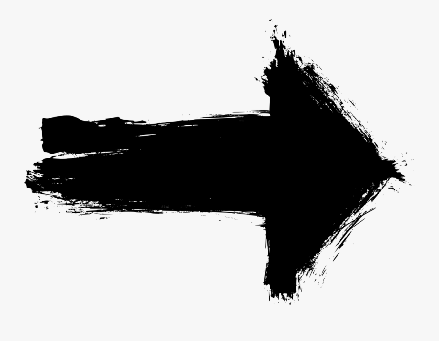 20 Grunge Arrow - Arrows Silhouette Png, Transparent Clipart