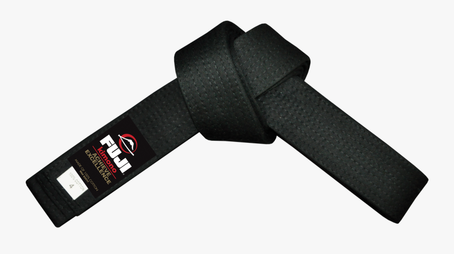 Black Belt Images - Fuji Black Belt, Transparent Clipart